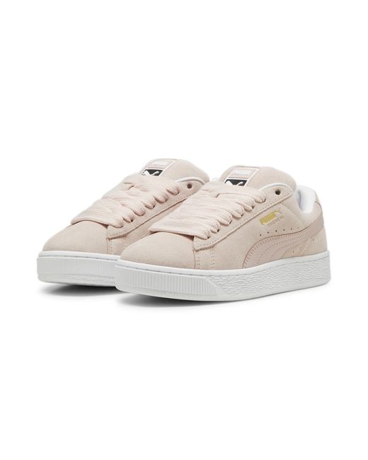 PUMA White Suede Xl Sneakers