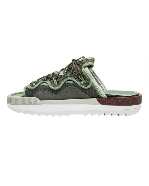 Nike Green Offline 2.0 Sandals for men