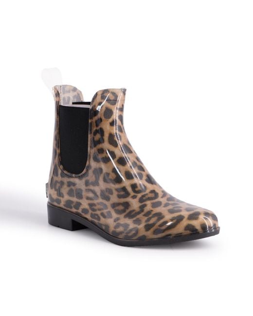 Aus Wooli Brown Australia Rainboots With Sheepskin Insole Included Leather