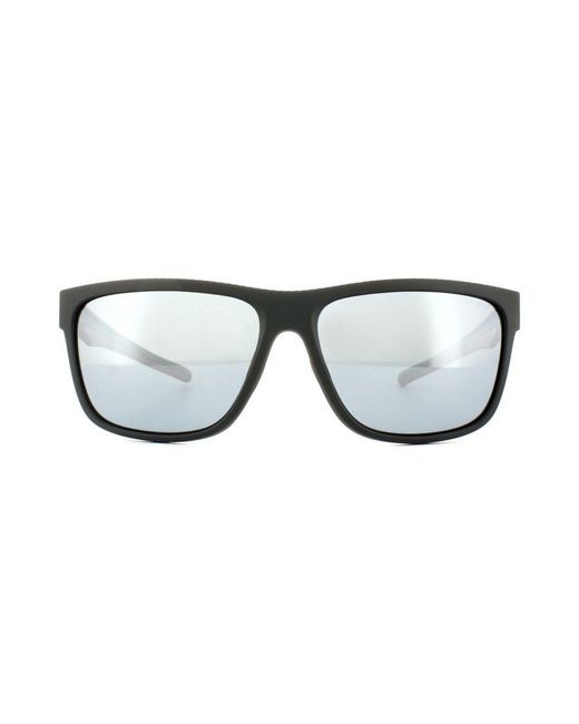 Polaroid Brown Sport Rectangle Mirror Polarized Sunglasses for men