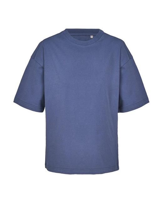 Sol's Blue Ladies Organic Boxy Oversized T-Shirt (Denim)