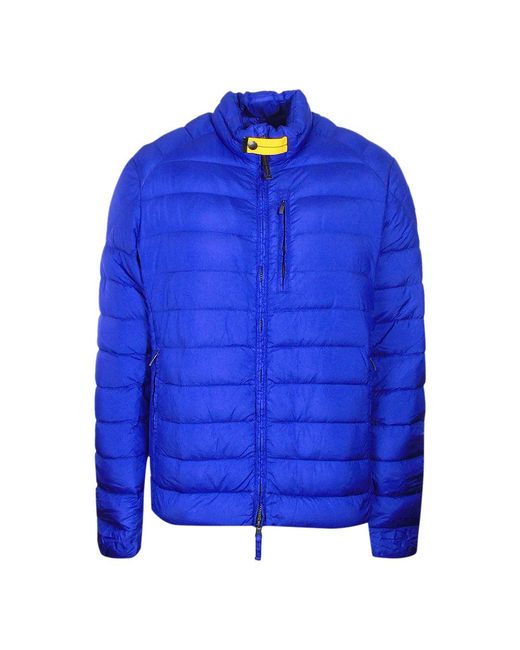 Parajumpers Blue Wilfred Mulberry Down Jacket Polyamide for men