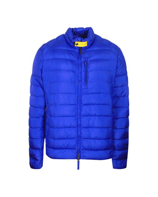 Parajumpers Blue Wilfred Mulberry Down Jacket Polyamide for men