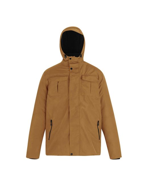 Regatta Brown Eamont Insulated Waterproof Jacket for men