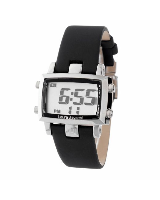 Laura Biagiotti Black Watch Quartz Stainless Steel for men