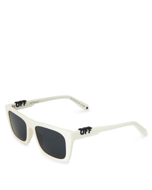 Off-White c/o Virgil Abloh Metallic Accessories Off Square Uv Protective Sunglasses for men