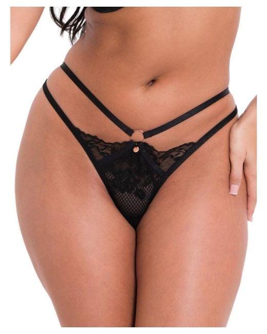 Curvy Kate Brown St033100 Centrepiece Thong