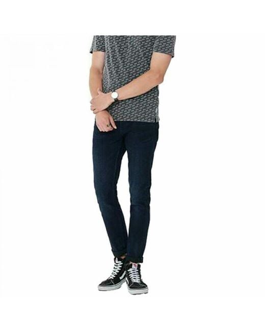 Only & Sons Blue And Skinny Fit Stretch Jeans for men