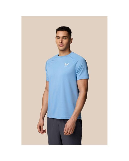 Castore Blue Adapt Training T-Shirt Activewear T-Shirts for men