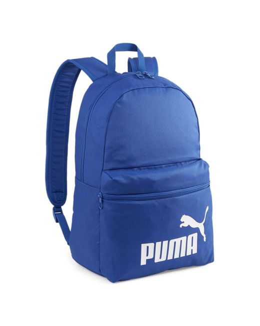 PUMA Blue Rucksack "Phase" Logo, 22 L (Kobalt)