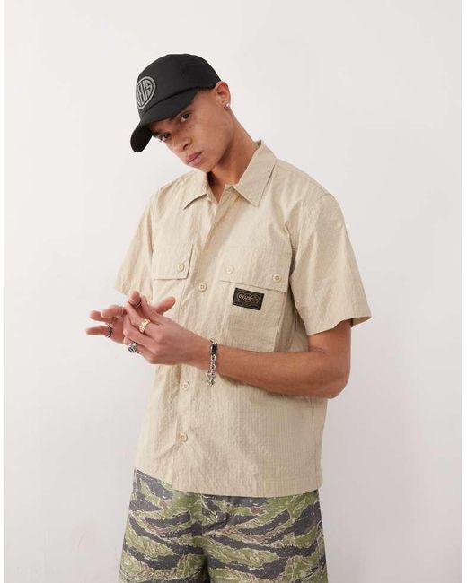 Deus Ex Machina Natural Nile Fatigue Shirt for men
