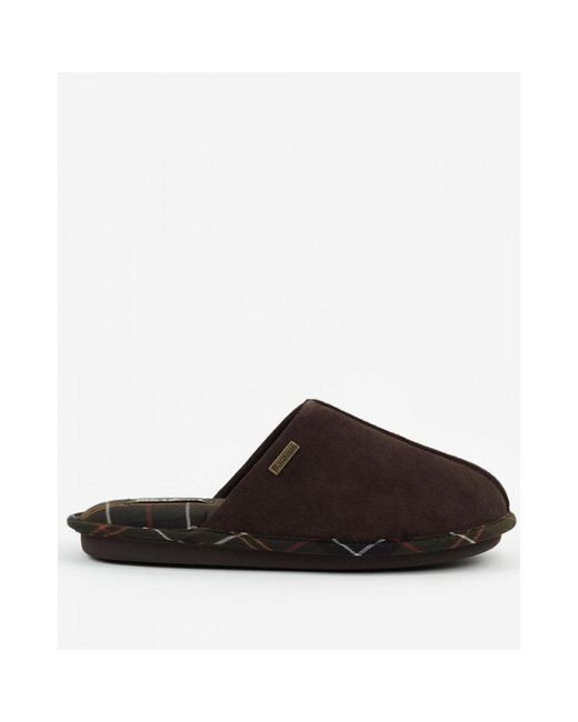 Barbour Brown Simone Slippers