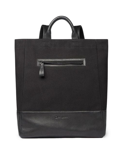 Oliver Sweeney Black Waterford Backpack for men