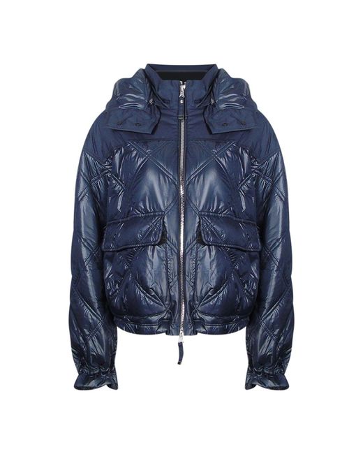 Parajumpers Blue Madina Pencil Dark Padded Jacket
