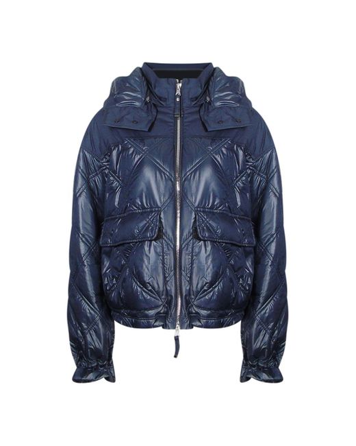 Parajumpers Blue Madina Pencil Dark Padded Jacket