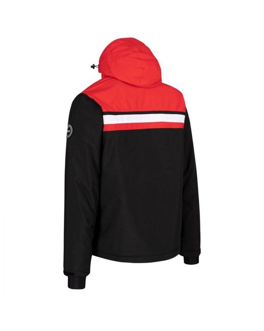DLX Black Vaughn Dlx Ski Jacket for men