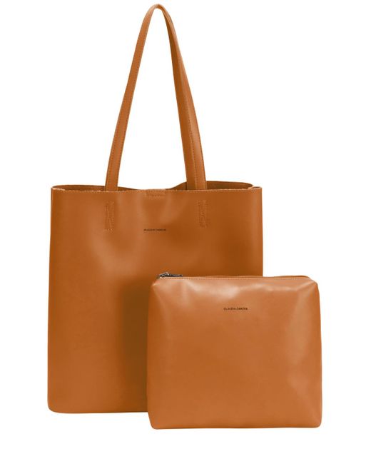 Claudia Canova Brown Essential Noir Tote Bag