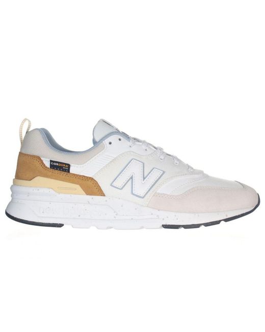 New Balance White 997 Trainers for men