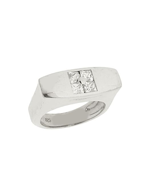 Orphelia White 925 Sterling Ring