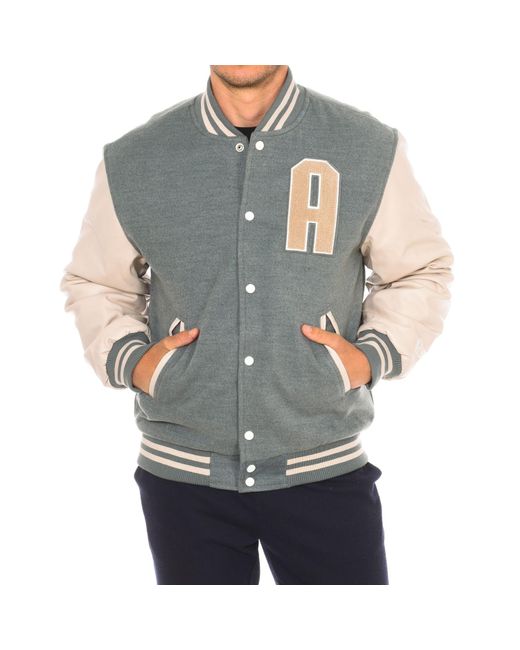 Attica Sporting Goods Gray At-Fw22-020 Baseball Jacket for men