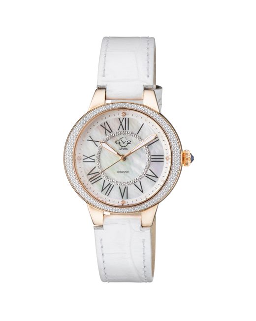 Gevril Metallic Gv2 Astor Ii Mop Dial Iprg Watch
