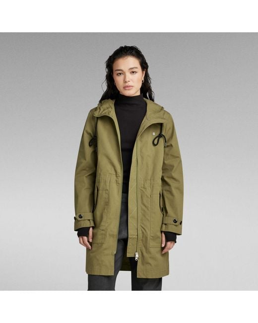 G-Star RAW Green G-Star Raw Duty Straight Parka