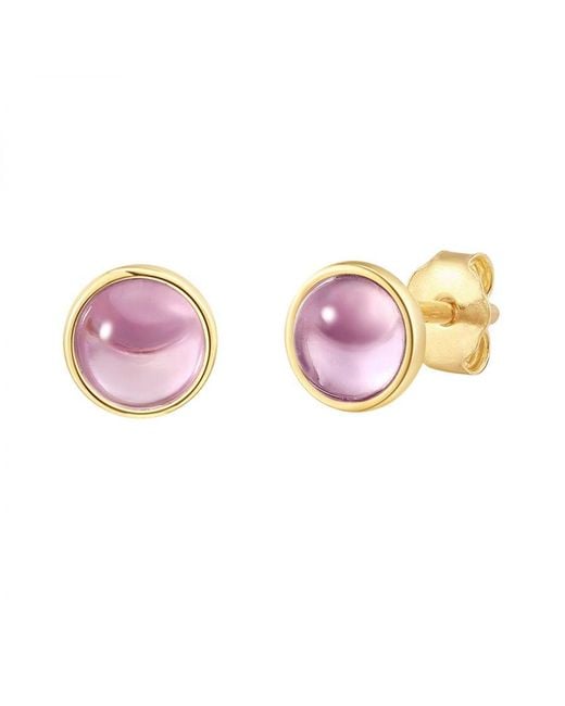 Glanzstücke München Pink Sterling Earring