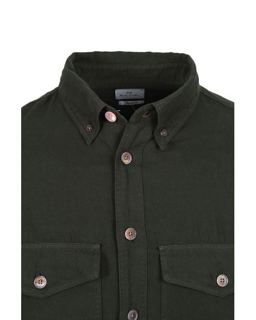 Paul Smith Black Casual Fit Shirt Cotton for men
