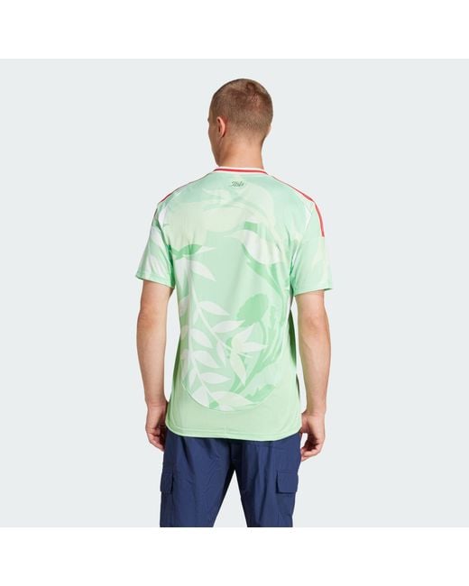 Adidas Originals Green Italy 25 Team) Away Jersey for men