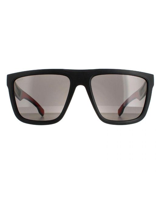 Boss Gray Square Matte Polarized 1451/S for men
