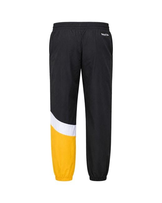 Mitchell & Ness Black Branded Midseason Track Pants for men