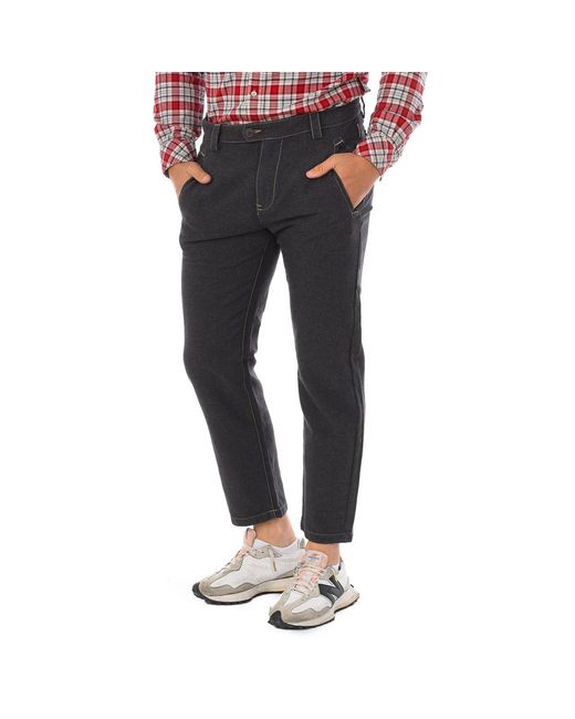 Napapijri Black M-Rite Long Pants Comfortable And Breathable Fabric Ga4Fmx for men