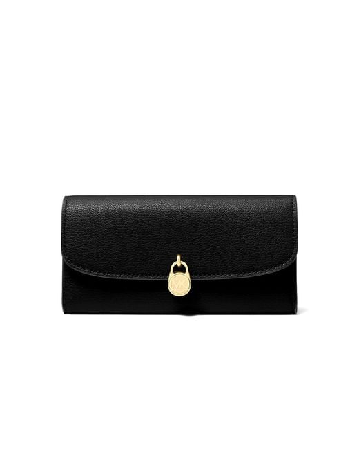 Michael Kors Black Wallet Leather
