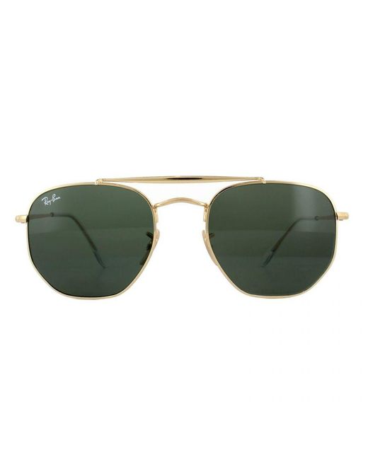 Ray-Ban Green Sunglasses Marshal 3648 001 G-15 Metal