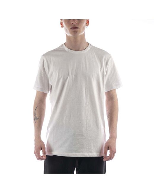 Ecoalf T-shirt Sustanalf Wit in het Gray voor heren