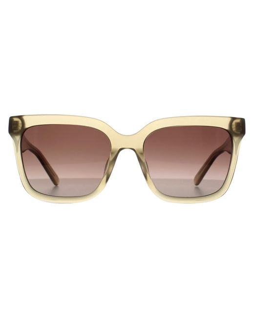 Banana Republic Brown Square Crystal Gradient Br 3006/S