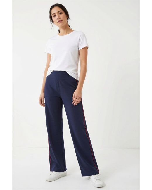 Secret Label Blue Goodmove Cotton Rich Side Stripe Joggers