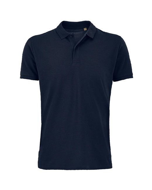 Sol's Blue Planet Pique Organic Polo Shirt (French) for men