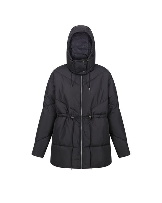 Regatta Blue Ladies Rurie Baffled Padded Jacket