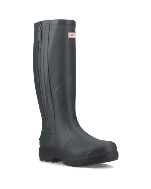 Hunter Black Balmoral Mk Ii Boot Rubber Dark/ Wellington Boots for men