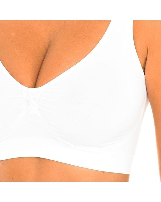 Intimidea White Reggiseno Kita 110626 Shaping Bra
