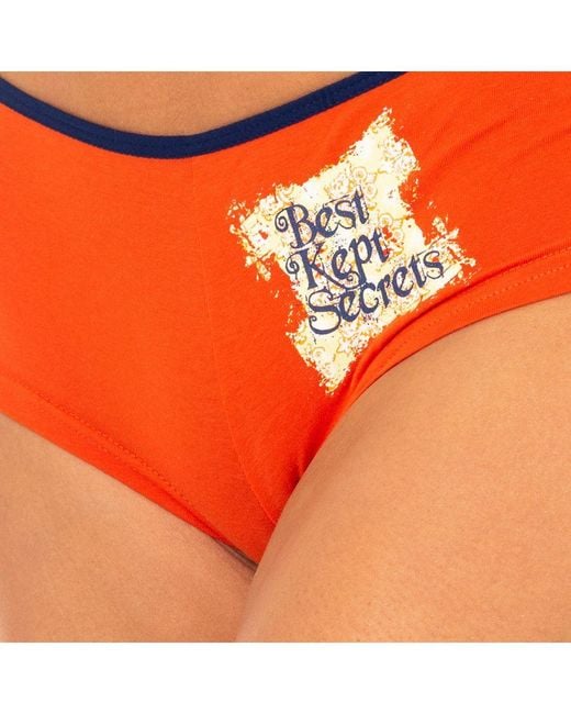 Marie Claire Orange Pack-3 Waistband Culottes With Effective Support 84084