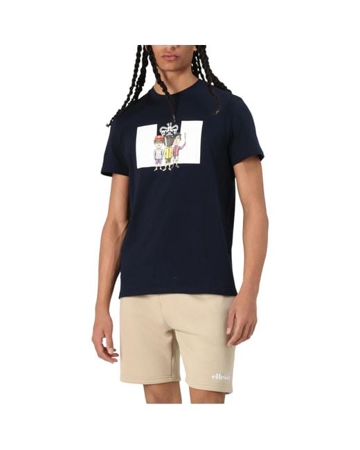 Weekend Offender Blue Graphic T-Shirt Comfort Casusal Tee for men
