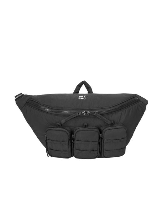 Art-sac Black Jaspar Triple Padded Sling Bag