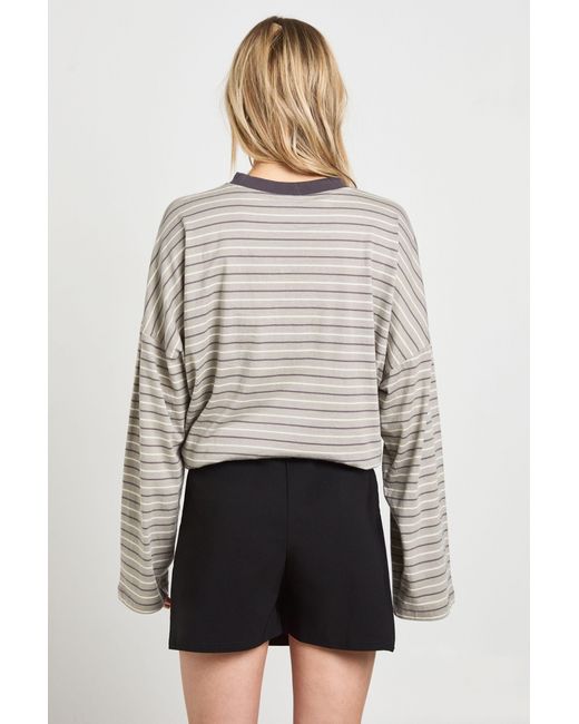 Boohoo Black Petite Bengaline Wrap Skort