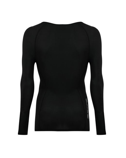 Skins Black Ls Top for men
