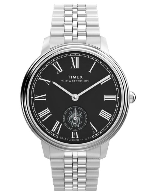Timex Metallic Waterbury Metropolitan Watch Tw2Y23300 Stainless Steel for men