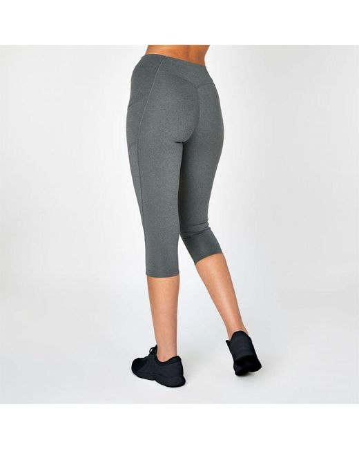 Usa Pro Capri Cropped Leggings in Blue | Lyst UK