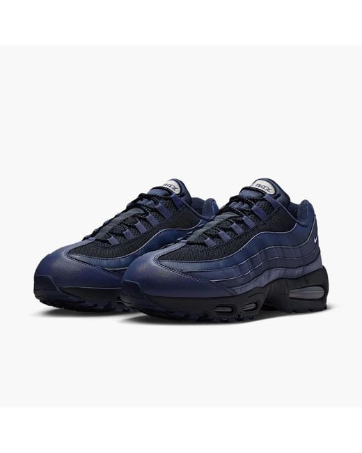 Nike Blue Air Max 95 Trainers Sanded/Obsidian