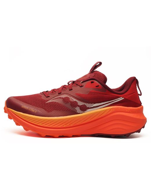 Saucony Red Xodus Ultra 3 Trail Running Shoes